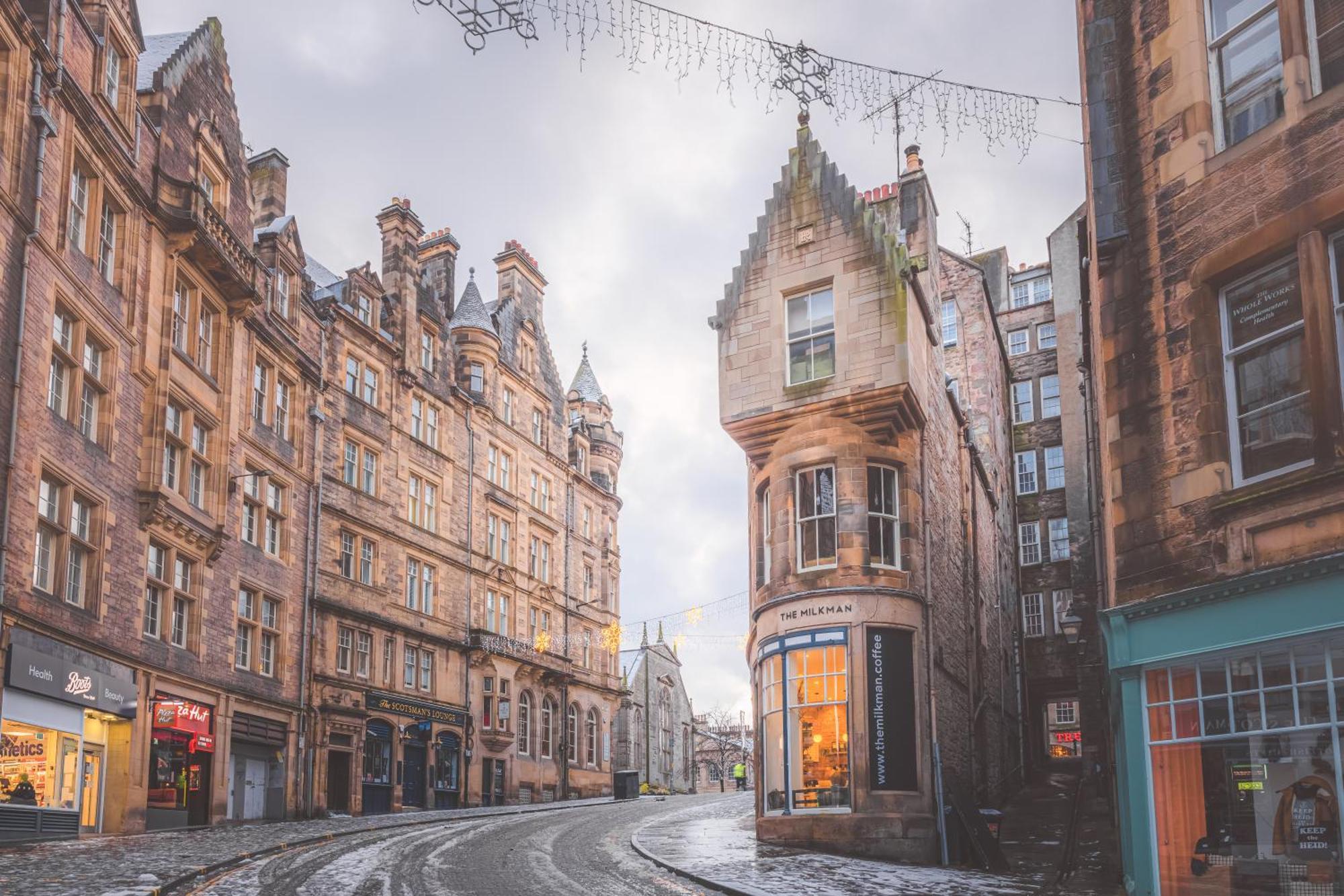 Bright And Cosy Flat At The Heart Of The Old Town Apartamento Edimburgo Exterior foto